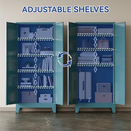 COFaR Metal Pantry Cabinet - Image 5
