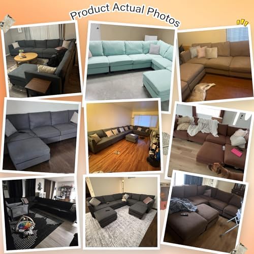150.4" Large Sectional Couches for Living Room, Corner Couch - Image 3