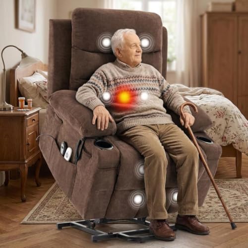 Garvee Oversized Power Lift Recliner Chair - Image 6
