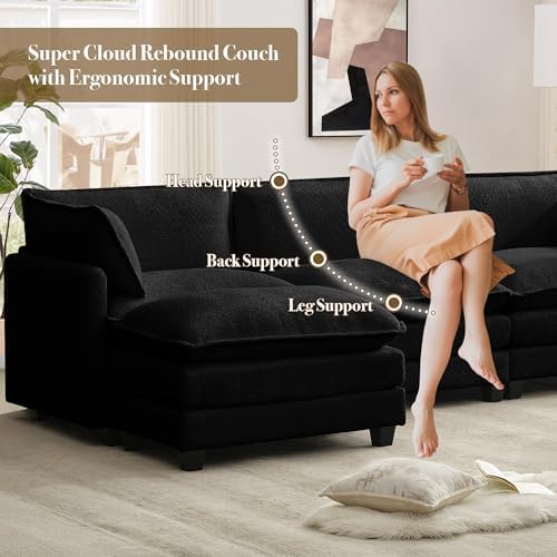 ROWHY 112'' Modular Sectional Cloud Couch - Image 5