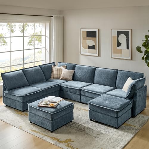 HULALA HOME Modular Sectional Sofa by HULALAHOME