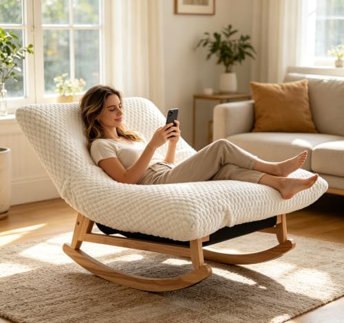NicBex Oversized Rocking Chair by NicBex