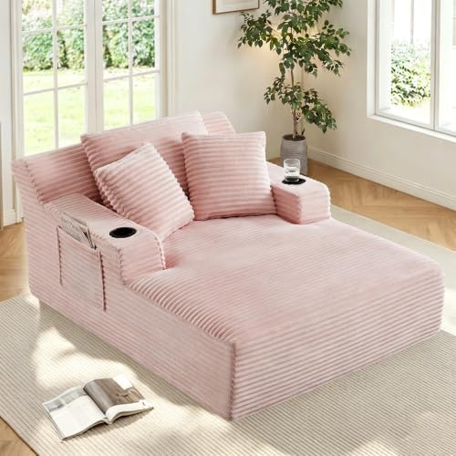 NicBex 66”Oversized Chaise Lounge Chair Indoor by NicBex