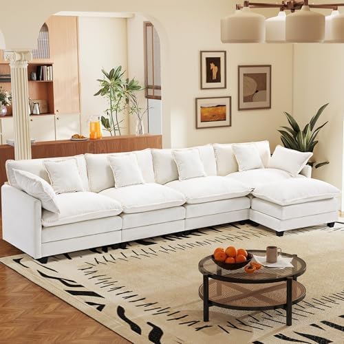 Hanherry Modular Sectional Sofa, Cloud Couch by Hanherry