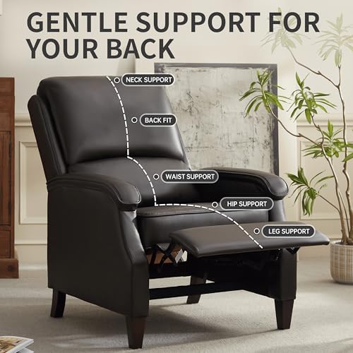 VKNOW Faux Leather Recliner Chair - Image 3