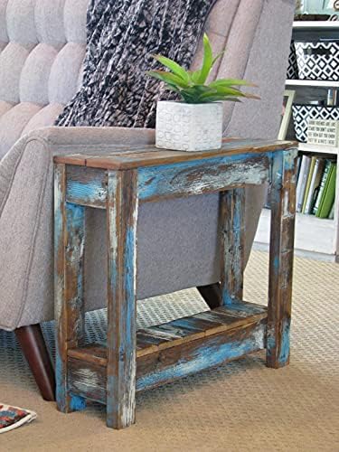 Heavily Distressed Side Table - Image 2