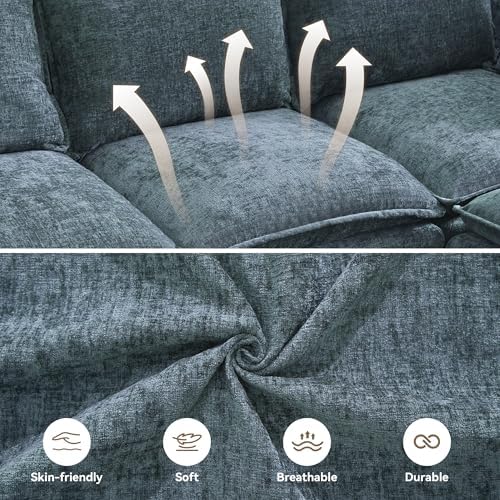 80" Sectional L Shape Sofa - Image 6