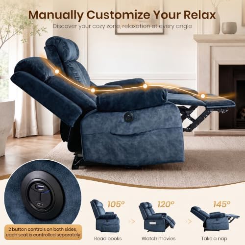 GUEAPY Power Reclining Sofa - Image 6