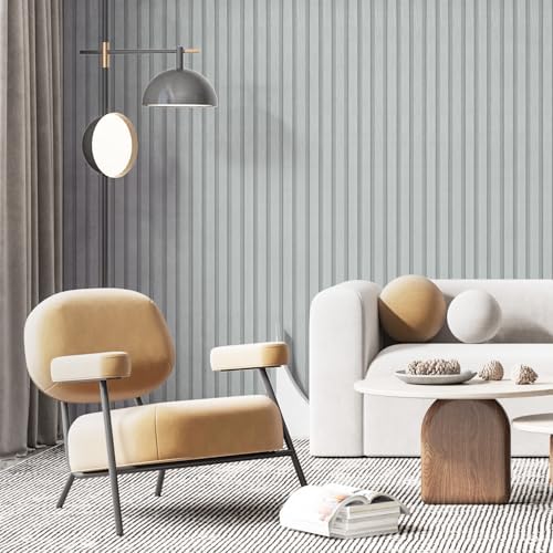 Yun-aeon Wood Slat Peel and Stick Wallpaper 17.3"x 300" Contact Paper - Image 3