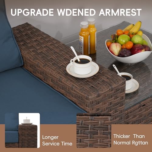 7 Pieces Patio Furniture Set - Image 3
