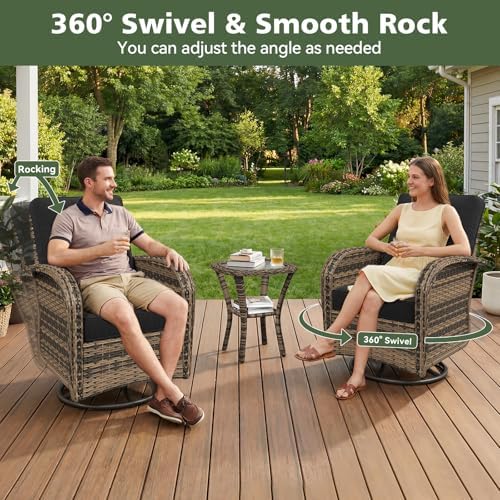 Aoxun 10 Piece Outdoor Patio Furniture Set - Image 3