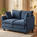 KYJ Loveseat Sofa, Cloud Love Seat Couch 3 Layer Cushion by KYJ