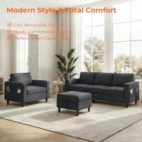 ijuicy 2PCS Sectional Sofa Set - Image 4