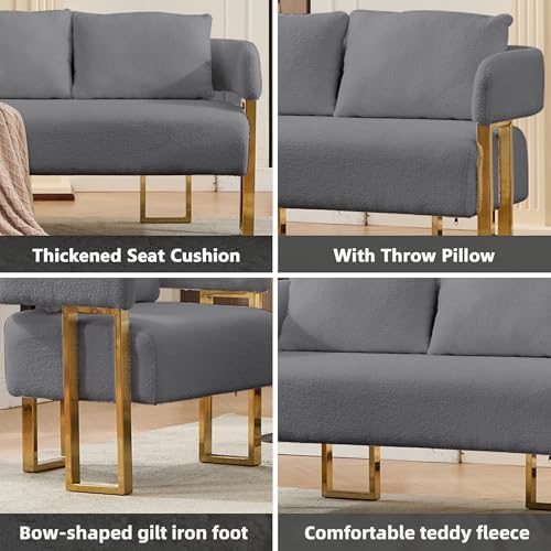 YISHENG Loveseat Sofa and 2 Accent Chairs, Comfy 3 Piece Sofa Couch - Image 6