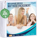 Utopia Bedding Crib Size Mattress Protector Zippered, 100% Waterproof by UTOPIABEDDING