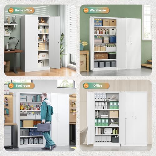 Letaya Metal Storage Cabinet - Image 6