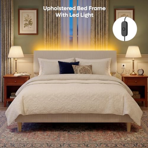 Bestier King Size Bed Frame - Image 3