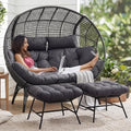 NICESOUL Luxury Double Egg Chair by NICESOUL