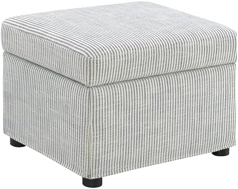 Coaster Winter Living Room Upholstered Storage Ottoman by CoasterFineFurniture