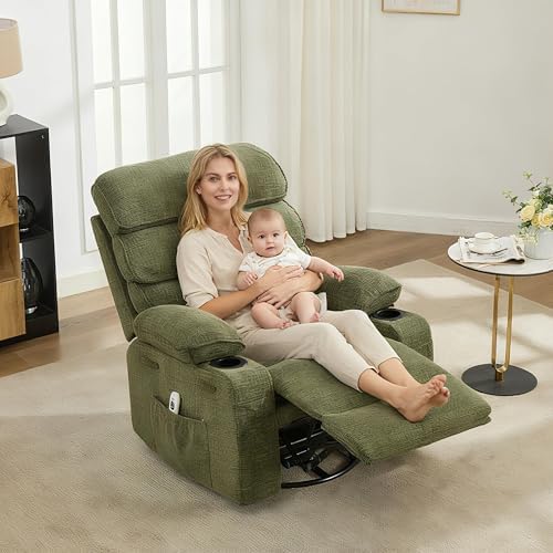 Garvee 360° Swivel Rocking Recliner Chair - Image 4