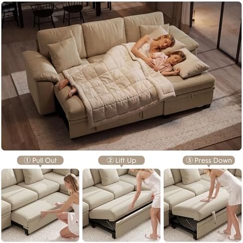 Ihanherry 86" Modular Sectional Sofa - Image 4
