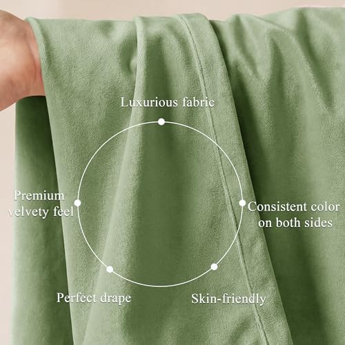 StangH Retro Green Velvet Curtains - Image 4