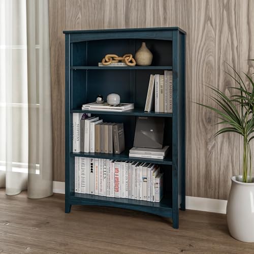 Camaflexi Shaker Style 4 Shelf Bookcase/Solid Wood / 48" High/Adjustable - Image 3