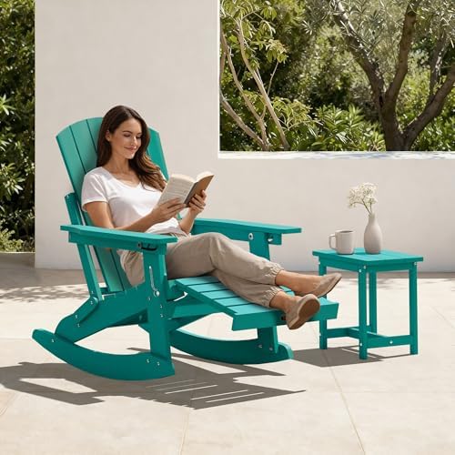 4-in-1 Adirondack Rocking Chair, - Image 2