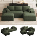 ONEMMLION 106" Oversized Cloud Boneless Couch Modular Sofas by ONEMMLION