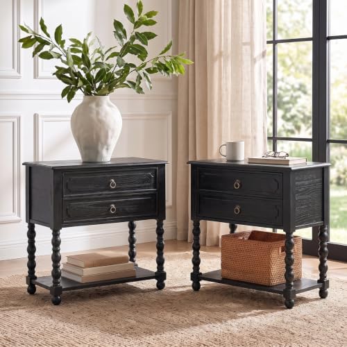 HULALA HOME Farmhouse Accent End Table by HULALAHOME