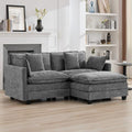 76'' L Shaped Sectional Cloud Couch, Modular Sofas by WUTUTUEE