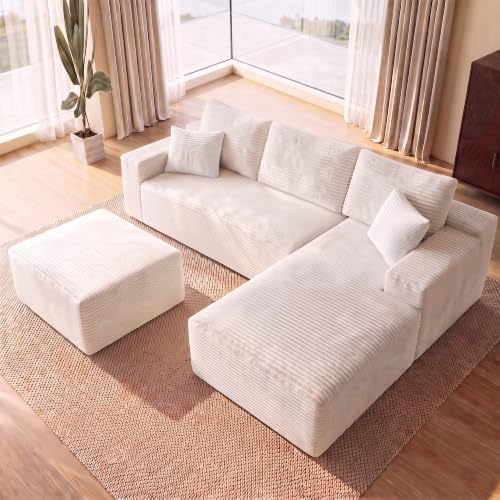 Boneless Couch Modular Sectional Sofa Cloud Couch by Cloud-LikeComfortYouCanFee