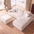 Boneless Couch Modular Sectional Sofa Cloud Couch by Cloud-LikeComfortYouCanFee