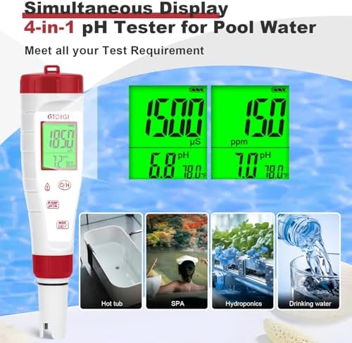 pH Tester, Digital pH Meter for Water, TDS for Drinking Water - Image 5