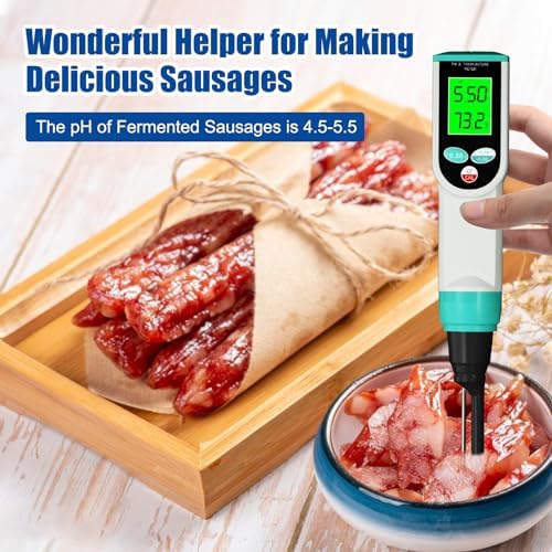 Food pH Meter with High Accuracy pH/Temperature Probe - Image 5