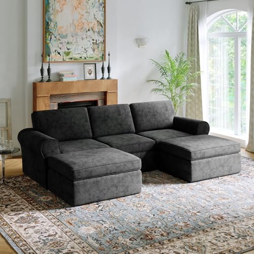 Novilla 108" Modular Sectional Sofa, Modular Sectional Couches by Novilla