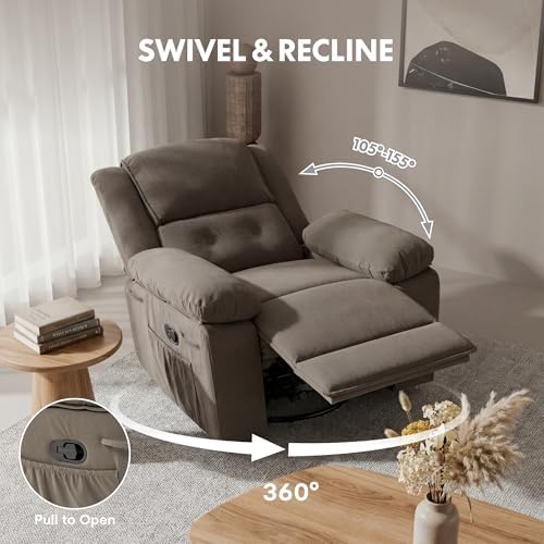 FLEXISPOT XRC2 360° Swivel Rocker Recliner Chair - Image 5