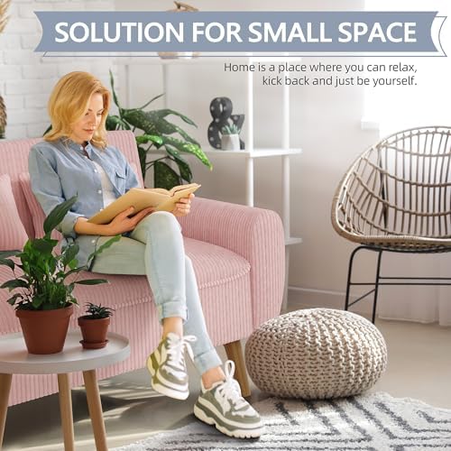 Shintenchi 48'' Loveseat Sofa, Mid-Century Modern Upholstered Couch Deep Seat - Image 5