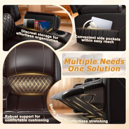 RV Loveseat Recliner Wall Hugger, Power Reclining Loveseat - Image 7