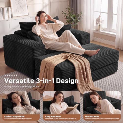 Oversized Chaise Lounge Chair - Image 5