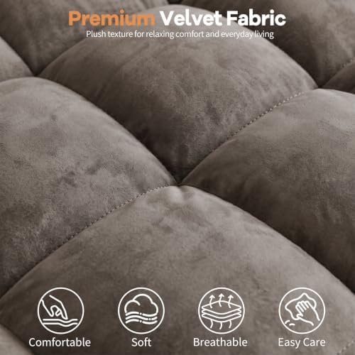 65'' Sleeper Sofa, 3-in-1 Convertible Sofa Bed - Image 4