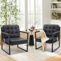 COLAMY Mid Century Modern Accent Chair Set of 2, Comfy Living Room Chair by COLAMYHOME