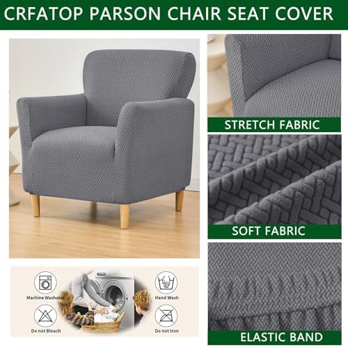 CRFATOP Accent Chair Cover, Stretch Armchair Slipcover - Image 4