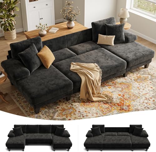 Txtin's Sleeper Sofa with Pull Out Couch Bed | 112 Inch Couches by TXTINSCOUCH
