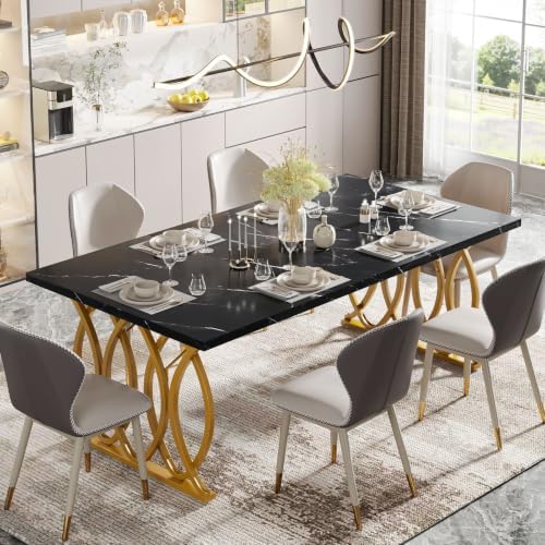 Tribesigns 63" Dining Table for 4 to 6 - Image 3