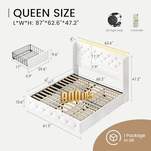 BRELTAM Queen Size Bed Frame - Image 2