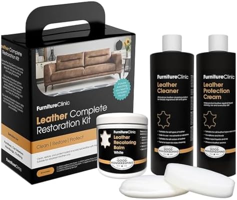 Furniture Clinic Leather Complete Restoration Kit, 5 Piece by FurnitureClinic