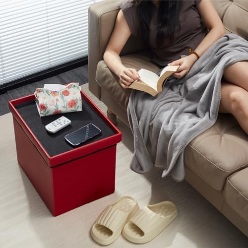 AmasSmile Ottoman with Storage - Image 2