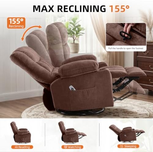 MAHOMICO Rocker Recliner Chair - Image 3
