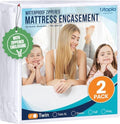 Utopia Bedding Mattress Protector Zippered Twin Size, 100% Waterproof Bed Bug by UTOPIABEDDING
